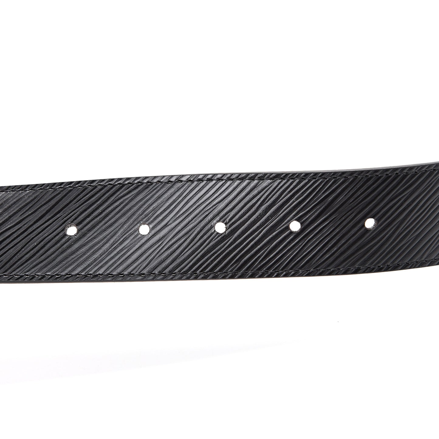Monogram Epi LV Circle Reversible Belt 80 32 Black