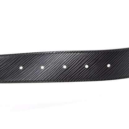 Louis Vuitton Monogram Epi LV Circle Reversible Belt 80 32 Black 5 of 6