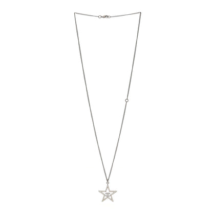 Chanel Ruthenium Crystal Star CC Necklace 3 of 5