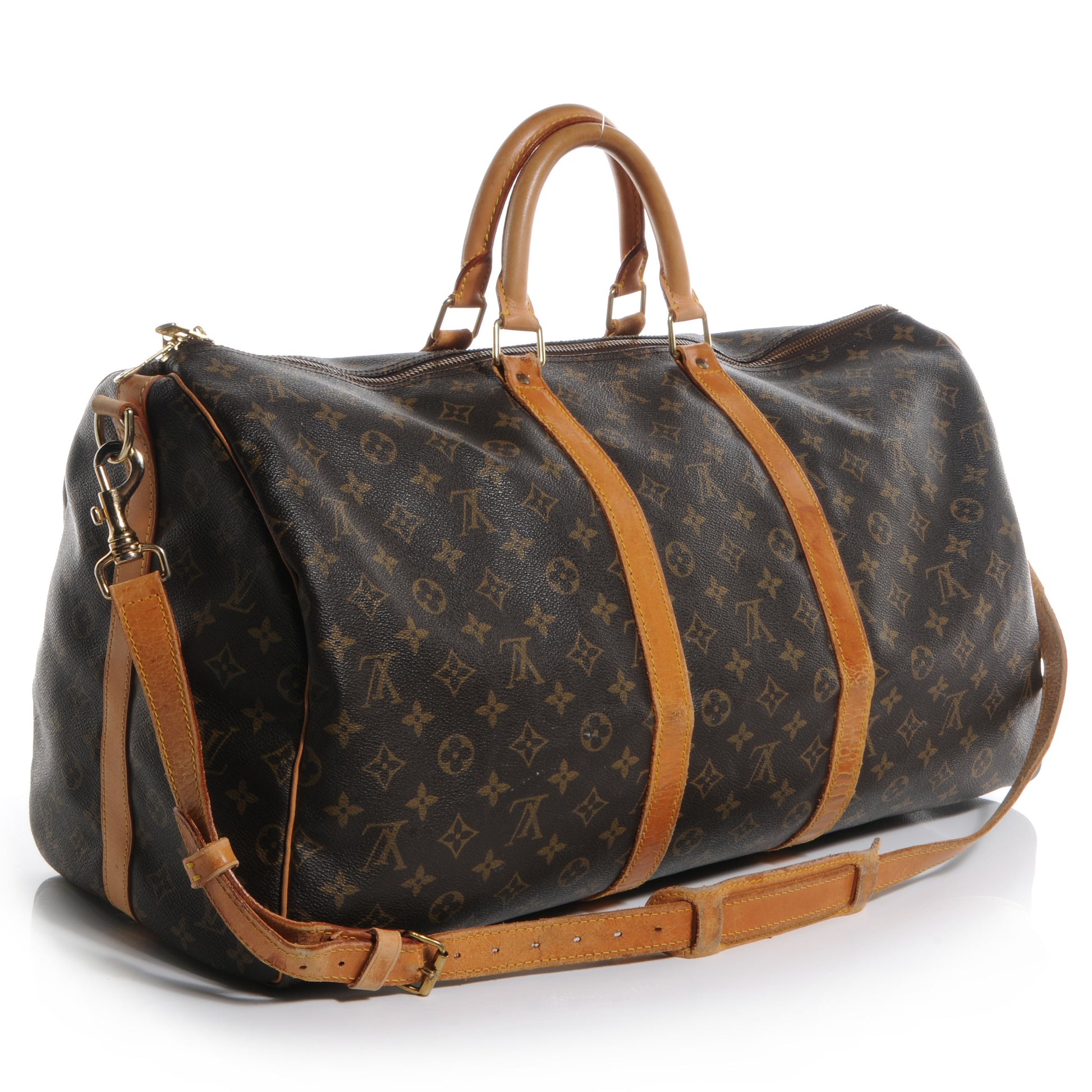 Louis Vuitton Monogram Keepall Bandouliere 55 3 of 8