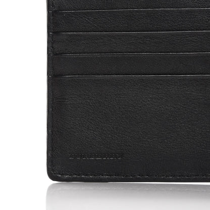 Burberry Signature Grain Calfskin Folding Wallet Stone Grey 6 of 6