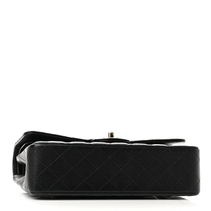 Chanel Caviar Quilted Medium Double Flap Black 4 of 11