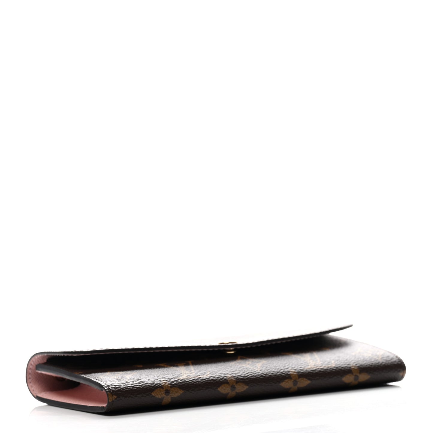Monogram Emilie Wallet Rose Ballerine