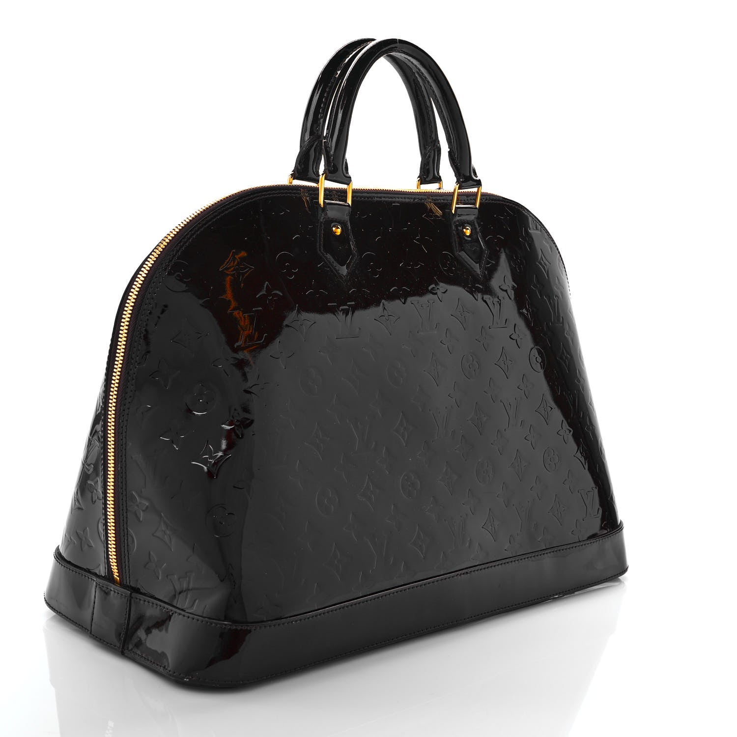 Louis Vuitton Vernis Alma GM XL Amarante 3 of 8