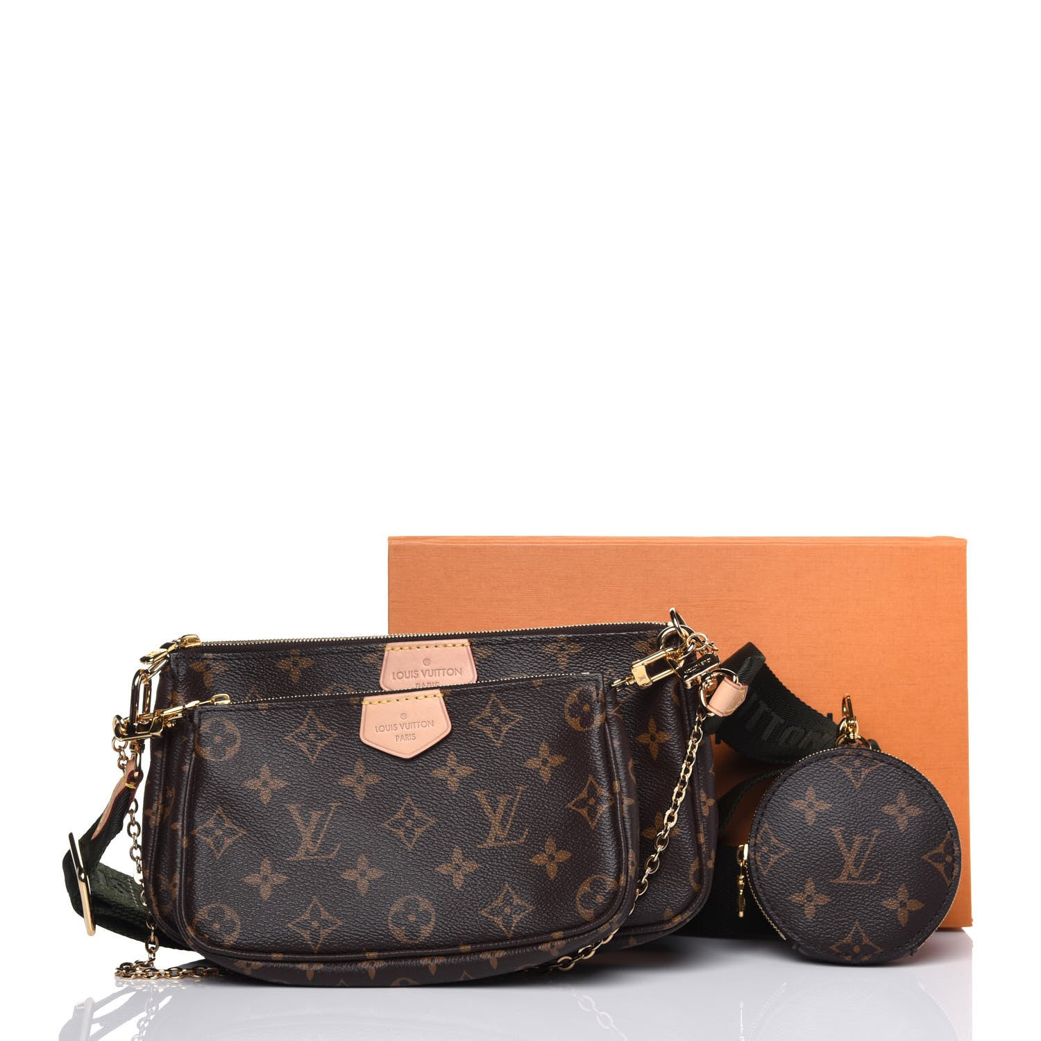 Louis Vuitton Monogram Multi Pochette Accessories Kaki 15 of 15