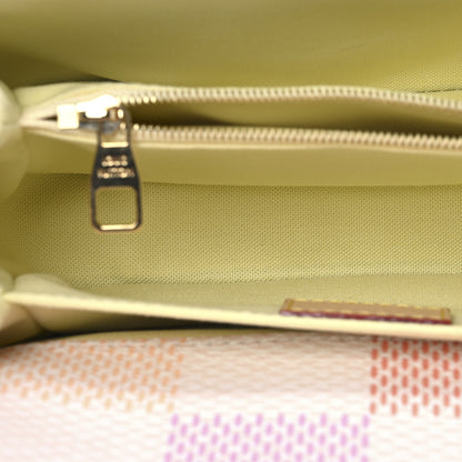 Louis Vuitton Damier Giant Pochette Metis East West Peach 5 of 13