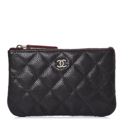 Chanel Caviar Quilted Small Cosmetic Case Black 1 of 7