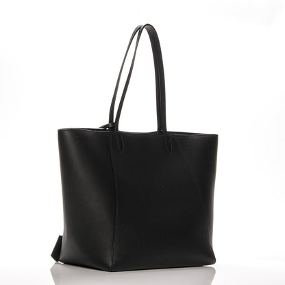 Louis Vuitton Calfskin Lockme Cabas Black 3 of 6