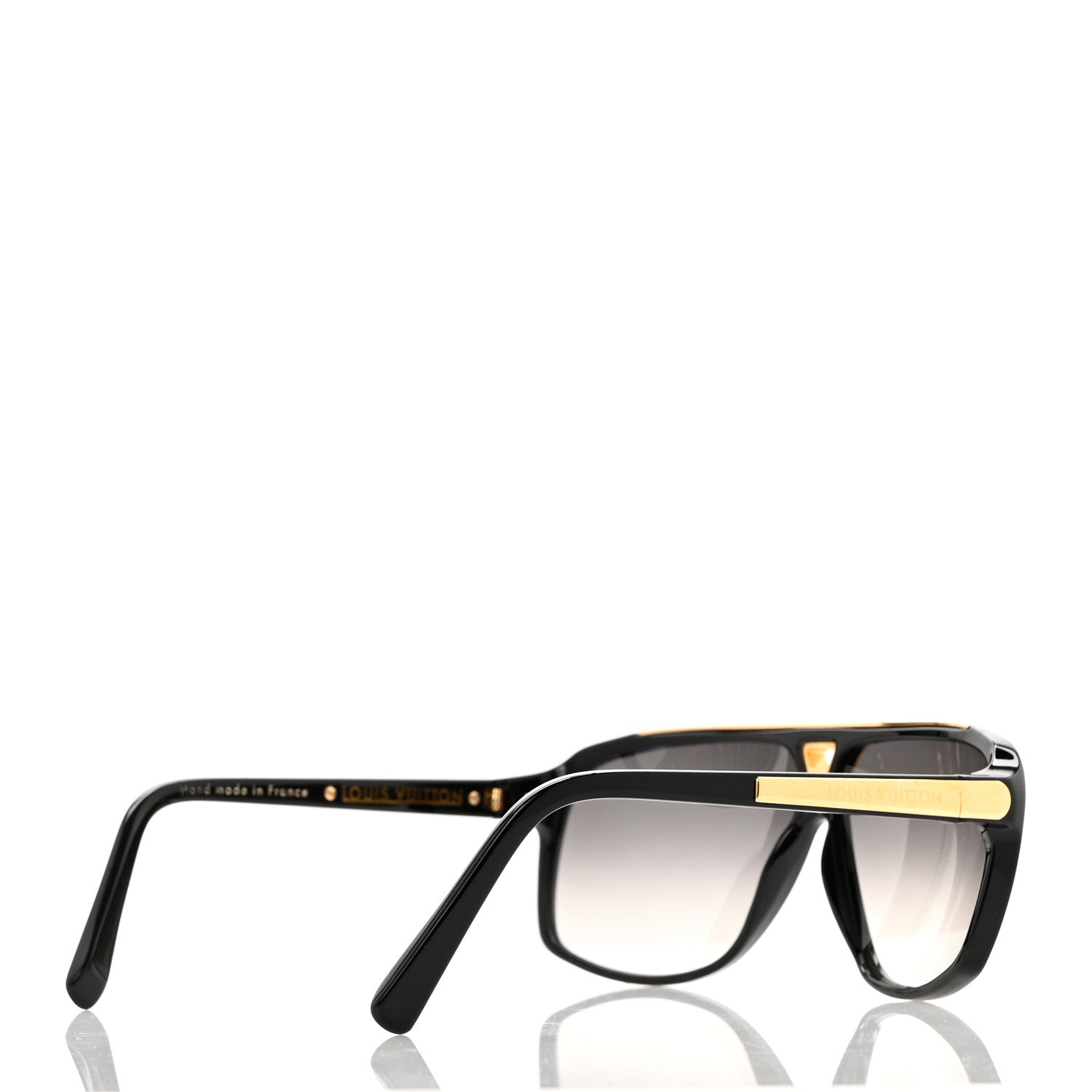 Louis Vuitton Acetate Evidence Sunglasses Z0105W Black 4 of 6