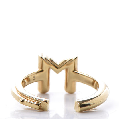 Louis Vuitton LV And Me Letter M Ring S Gold 2 of 6