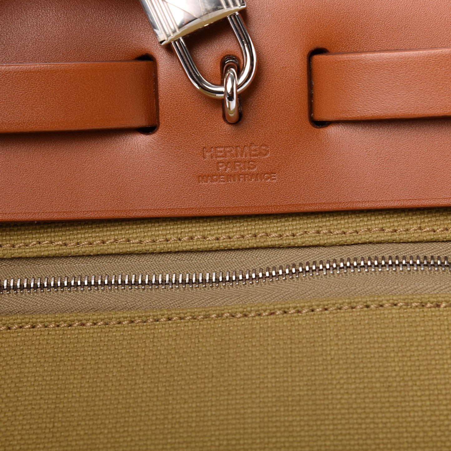 Military Toile Vache Hunter Herbag Zip Retourne 31 PM Ginger Naturel