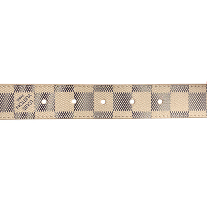 Louis Vuitton Damier Azur 30mm Tresor Belt 80 32 8 of 9