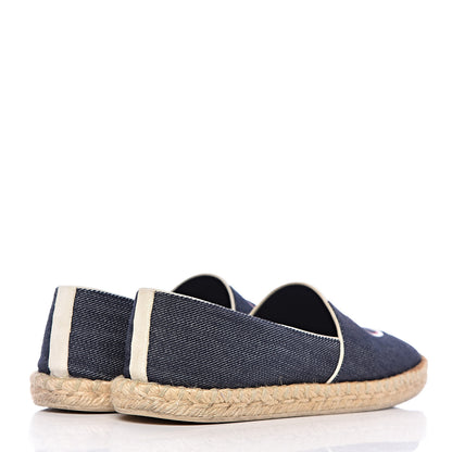 Louis Vuitton Canvas Postcard Espadrille Flats 36.5 4 of 15