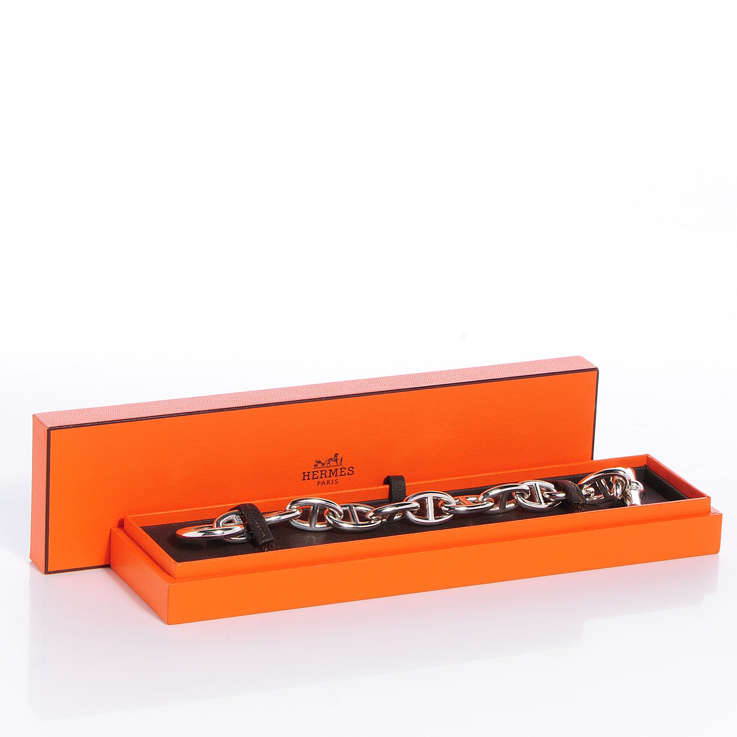 Hermes Sterling Silver Chaine d'Ancre Bracelet GM 5 of 6