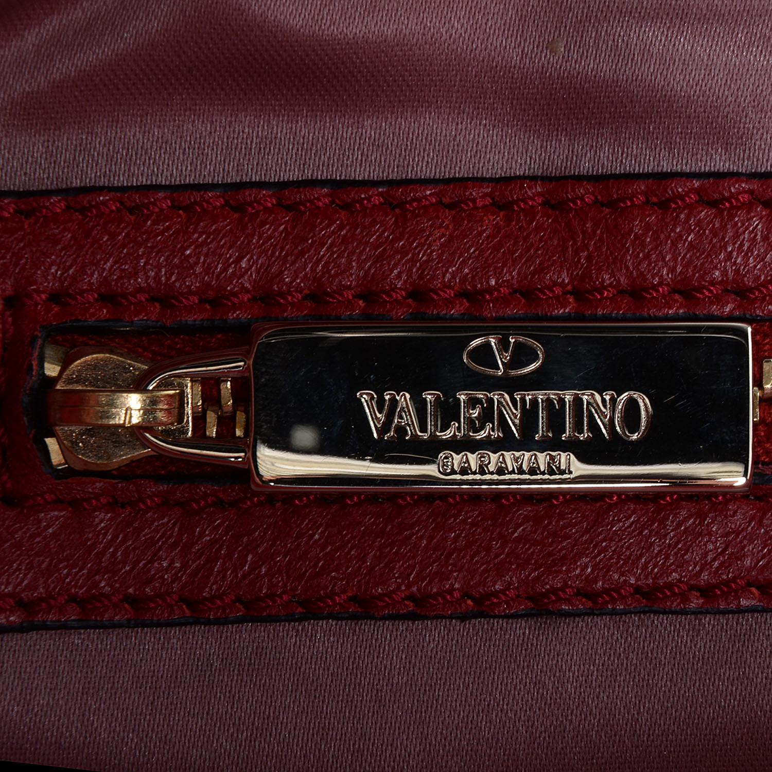 Valentino Garavani Rosier Small Tote Pink Red 7 of 9