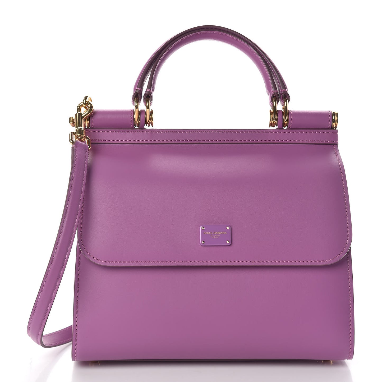 Calfskin Small Sicily 58 Bag Lavender