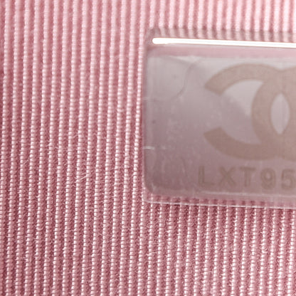 Chanel Iridescent Calfskin Quilted Wallet On Chain WOC Pink 9 of 9