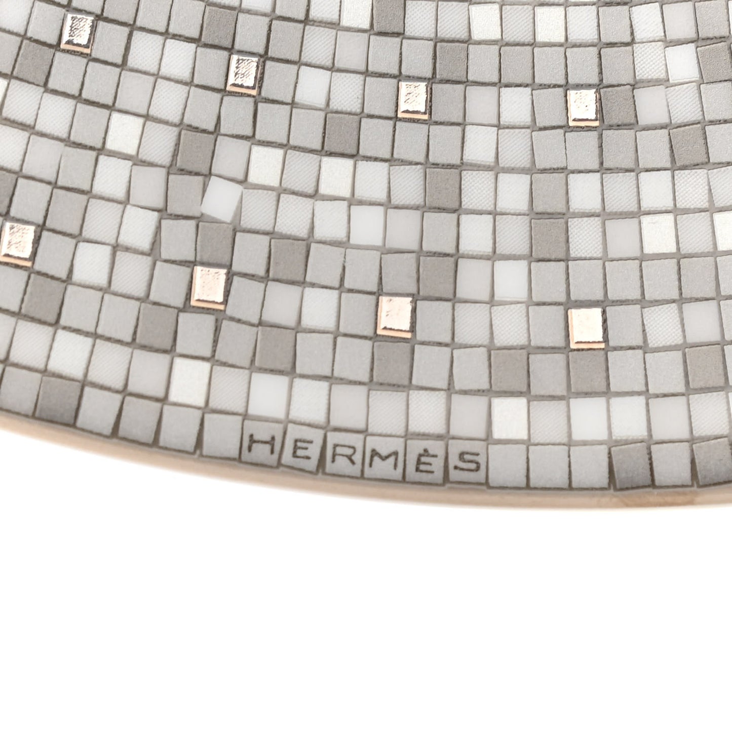 Porcelain Mosaique Au 24 Platine Dinner Plate Set of 2