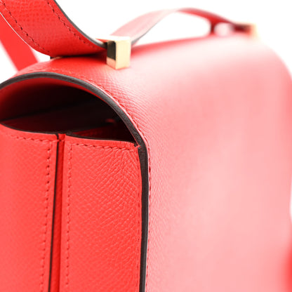 Hermes Epsom Mosaique Au 24-21 Rouge de Coeur 12 of 13