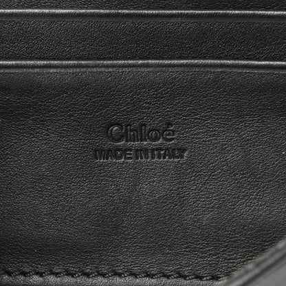Chloe Suede Calfskin Mini Faye Shoulder Bag Black 7 of 12