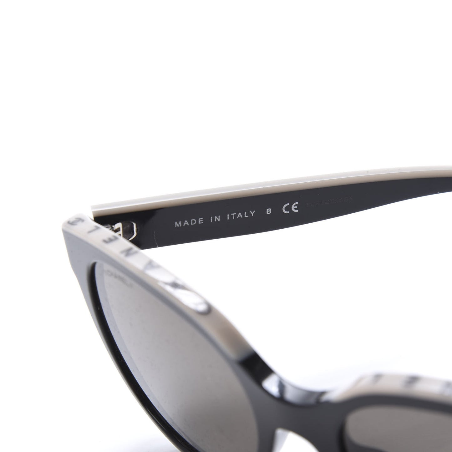 Acetate CC Butterfly Sunglasses 5414 Black Beige