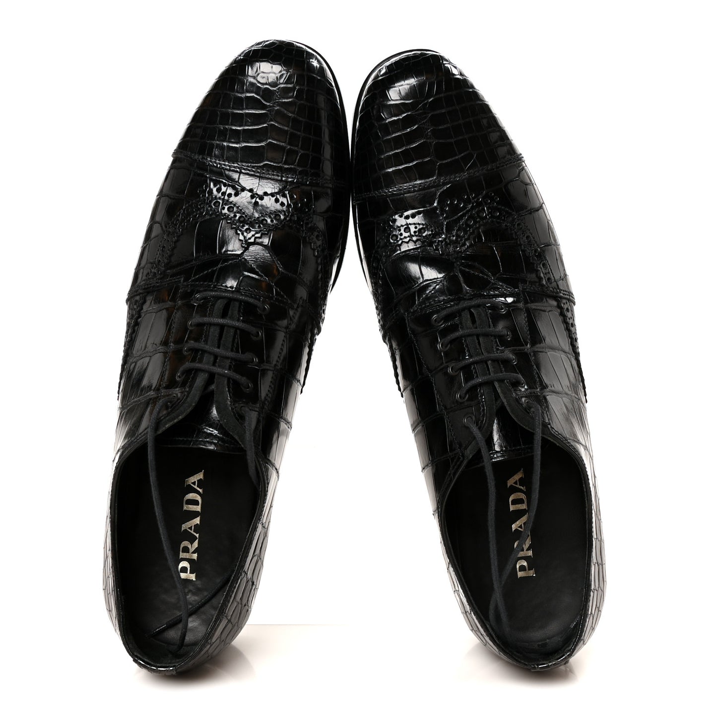 Crocodile Mens Oxford 9 Black