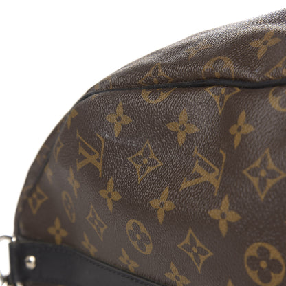 Louis Vuitton Monogram Macassar Keepall Bandouliere 55 11 of 16