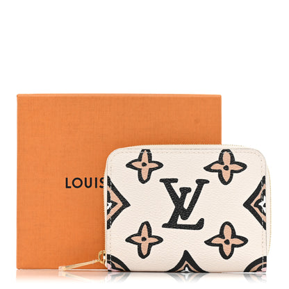 Louis Vuitton Monogram Giant Wild At Heart Zippy Coin Purse Creme 9 of 9