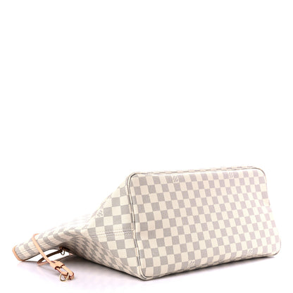Louis Vuitton Damier Azur Neo Neverfull GM Rose Ballerine 4 of 12