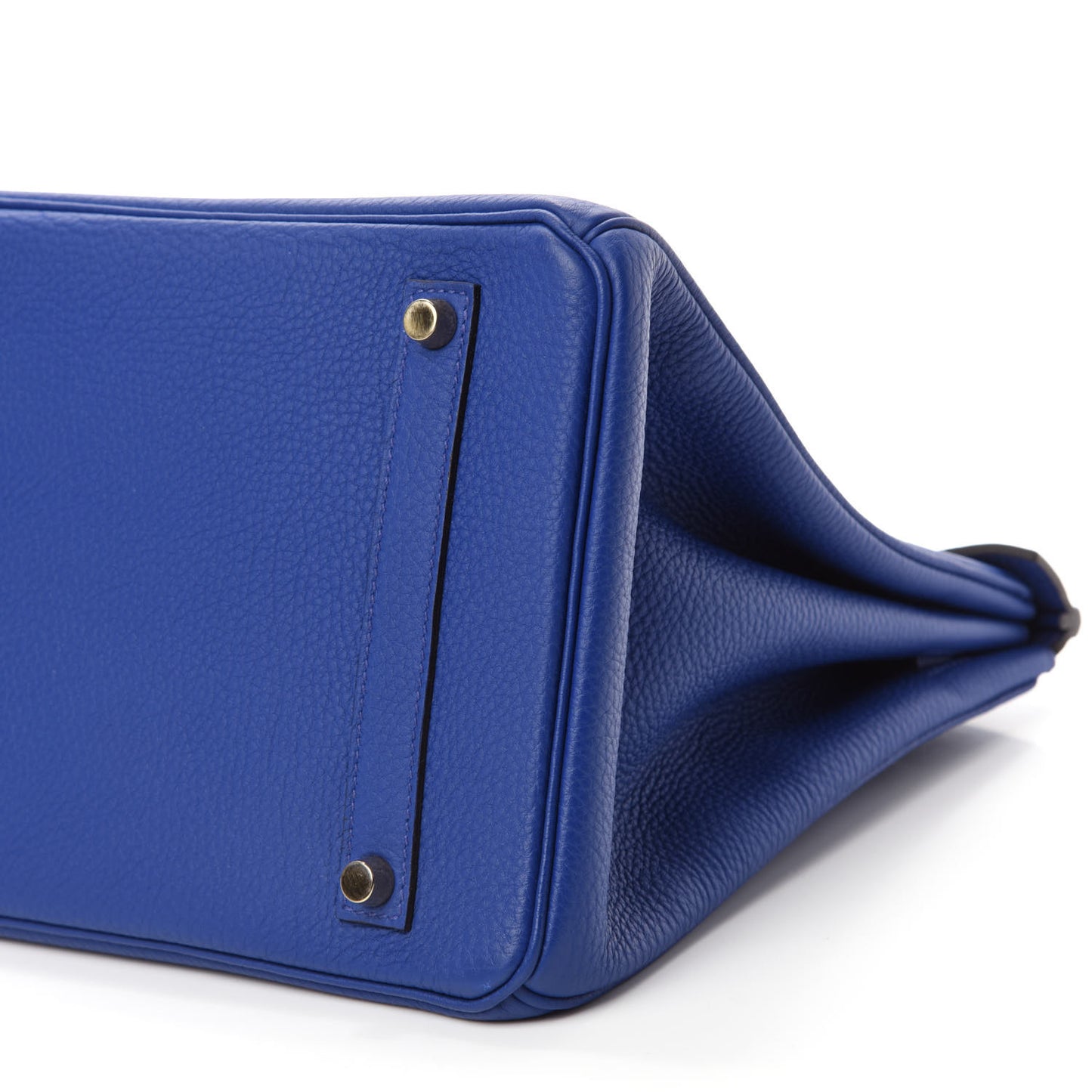 Togo Birkin 35 Bleu Electrique