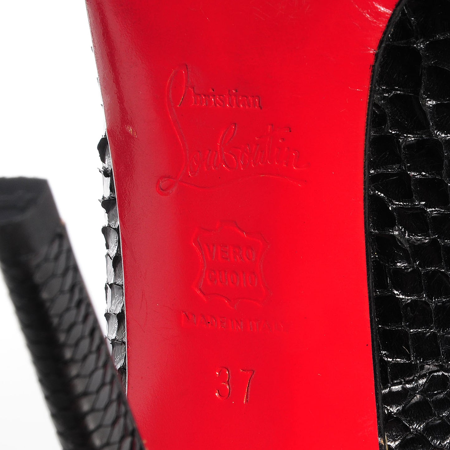 Python Clichy 120 Pumps 37 Black