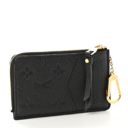 Louis Vuitton Empreinte Recto Verso Card Holder Black 3 of 7