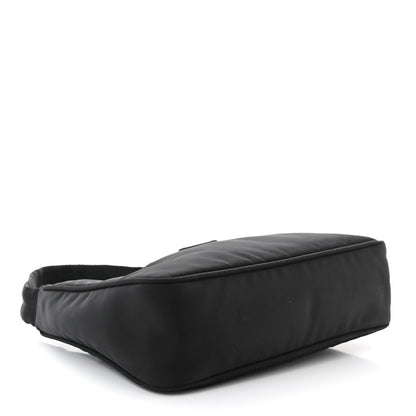 Prada Tessuto Nylon Mini Re-Edition 2000 Bag Black 4 of 11