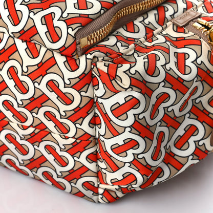 Burberry Nylon Monogram Medium Rucksack Backpack Vermillion 10 of 12