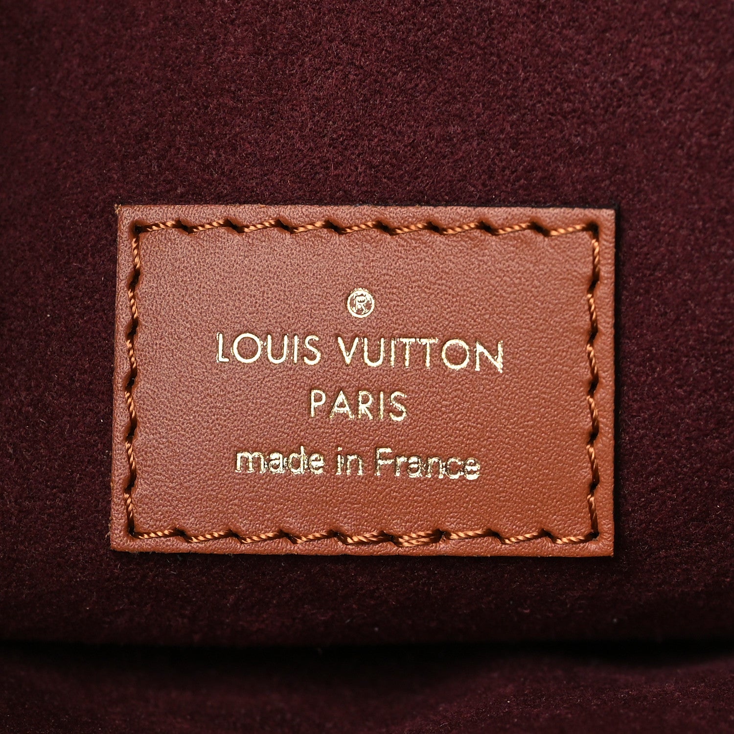 Louis Vuitton Jacquard Since 1854 Onthego GM Bourdeaux 5 of 9