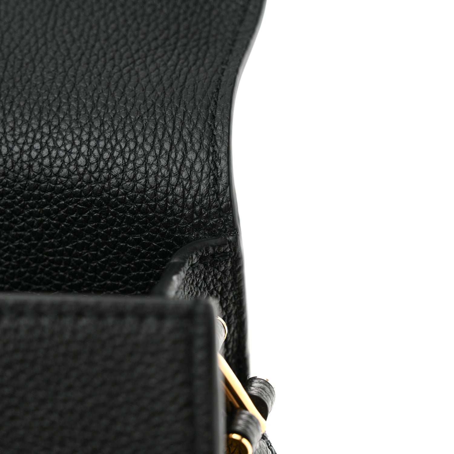 Tom Ford Grained Calfskin Mini T Clasp Tara Crossbody Bag Black 11 of 12