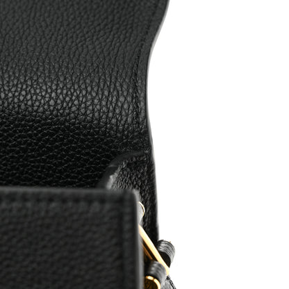 Tom Ford Grained Calfskin Mini T Clasp Tara Crossbody Bag Black 11 of 12