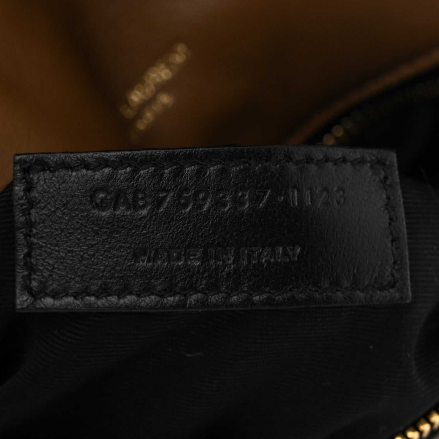 Saint Laurent Lambskin Quilted Toy Loulou Puffer Monogram Chain Satchel Dark Cork 7 of 10