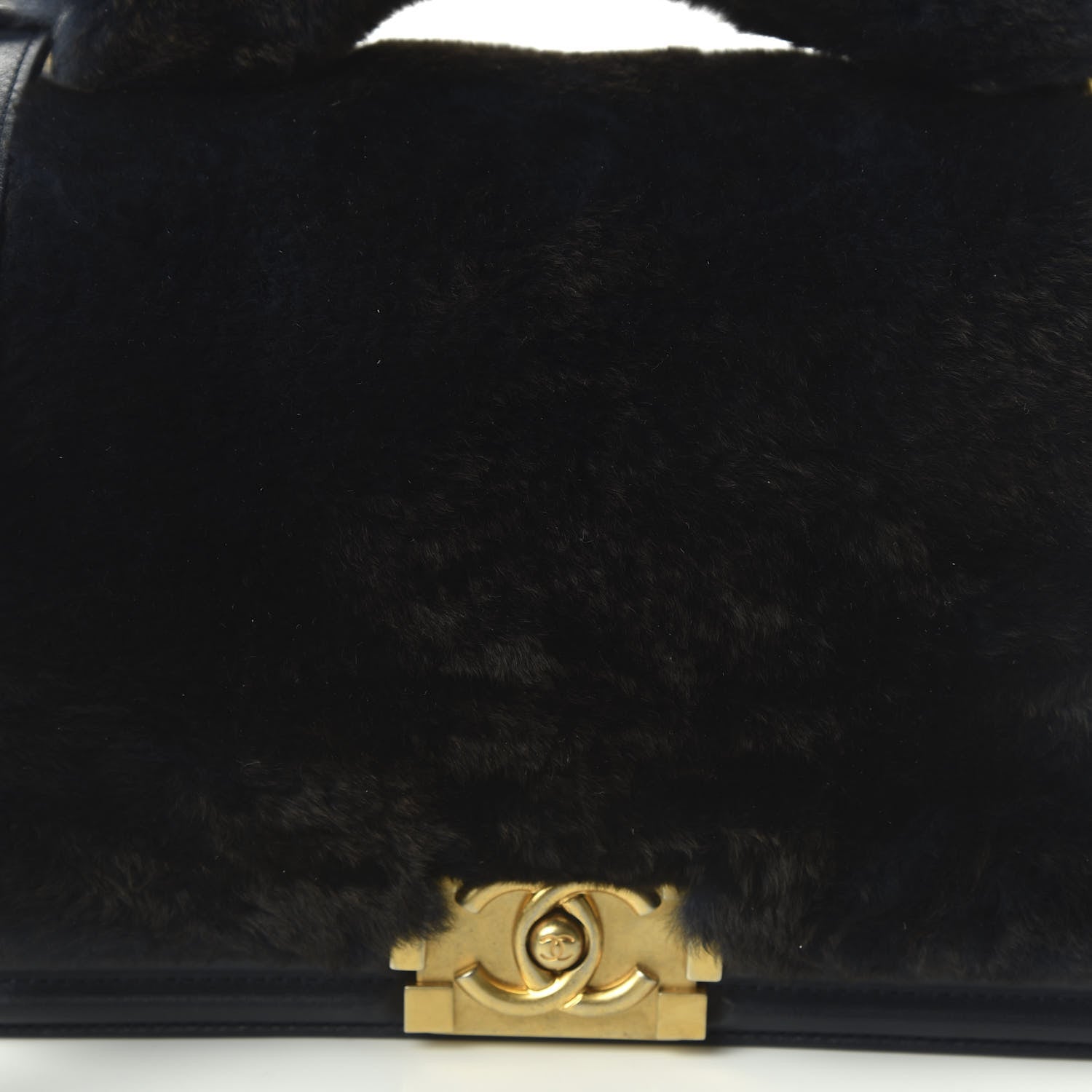 Chanel Orylag Medium Boy Top Handle Flap Black 10 of 10