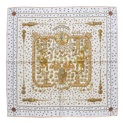 Hermes Silk Tresors Retrouves Scarf 90 1 of 4