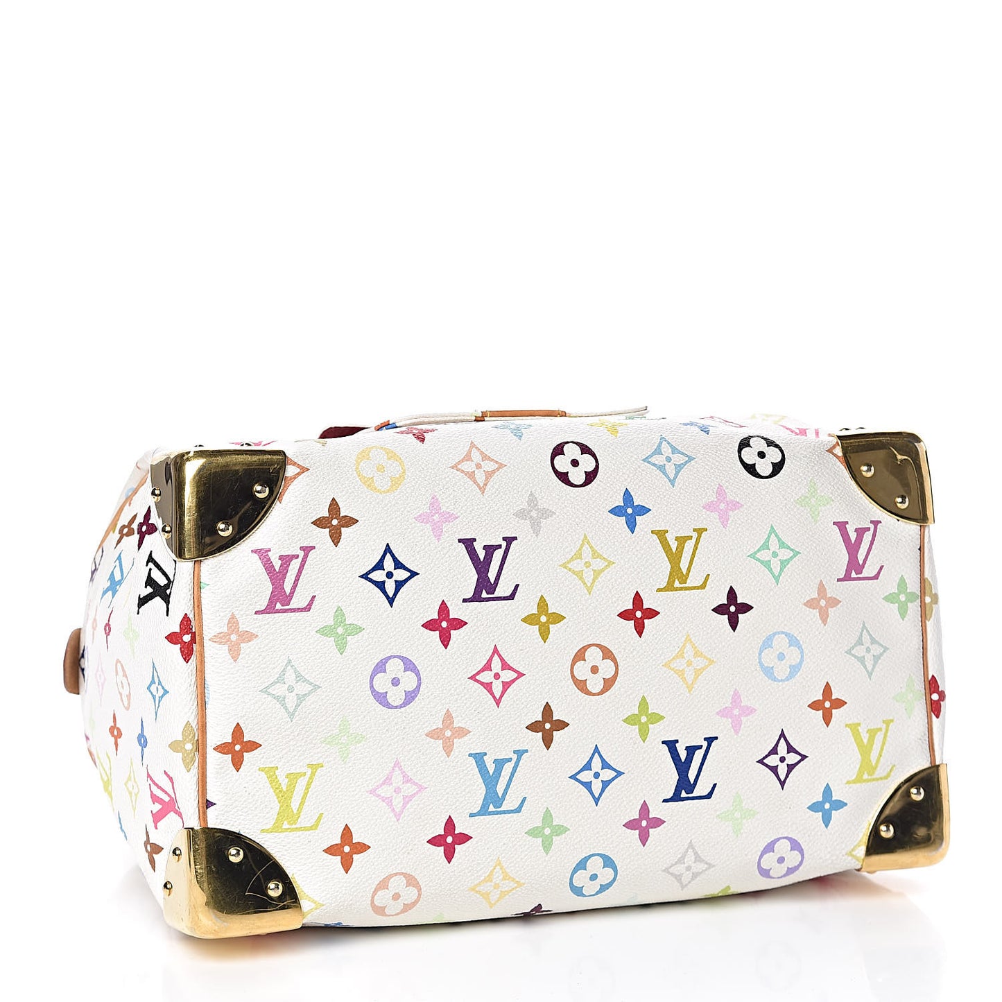 Monogram Multicolor Speedy 30 White