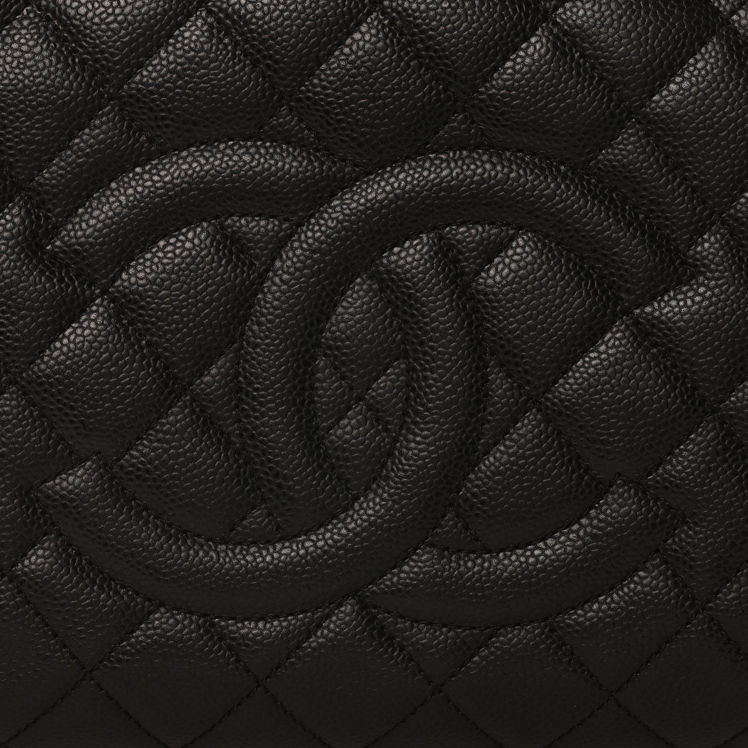 Chanel Caviar Quilted Grand Shopping Tote GST Black 8 of 10