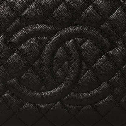 Chanel Caviar Quilted Grand Shopping Tote GST Black 8 of 10