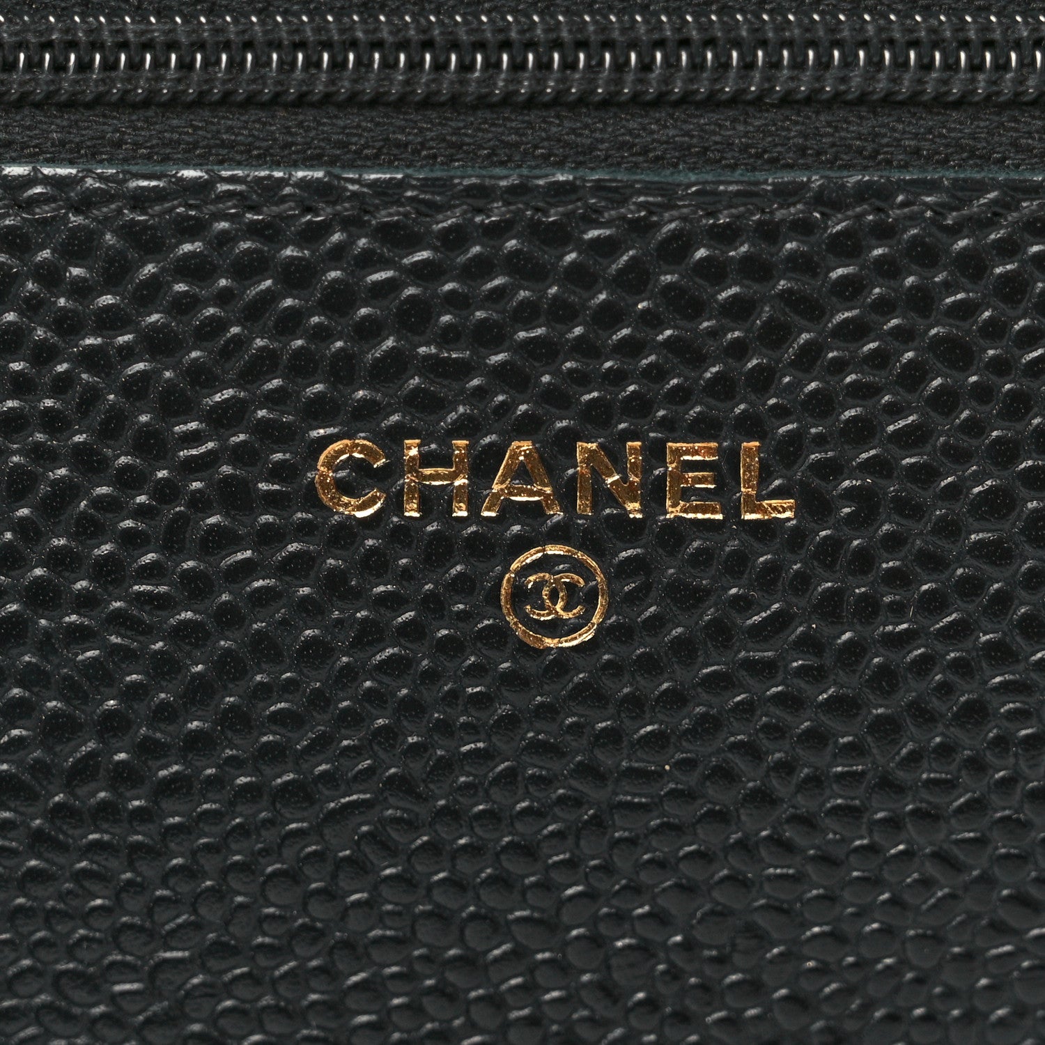 Chanel Caviar Quilted Wallet on Chain WOC Black 6 of 14