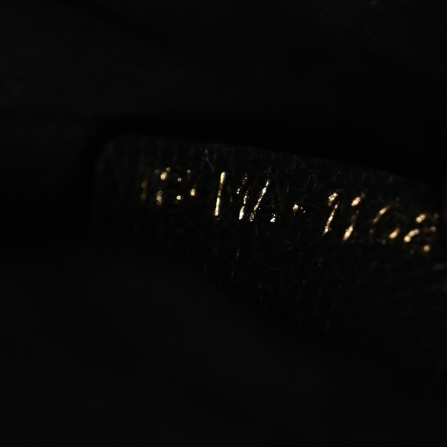 Christian Dior Grained Calfskin Mini Saddle Bag Black 7 of 14
