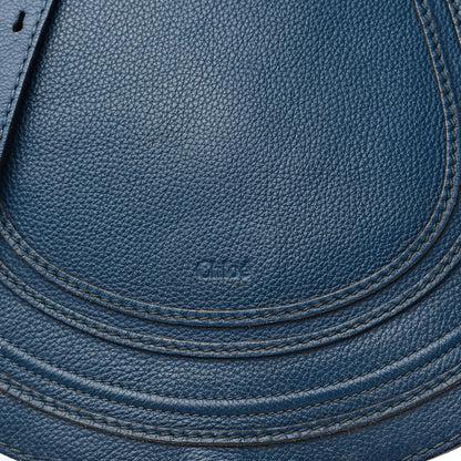 Chloe Calfskin Medium Marcie Round Crossbody Bag Royal Navy 23 of 23
