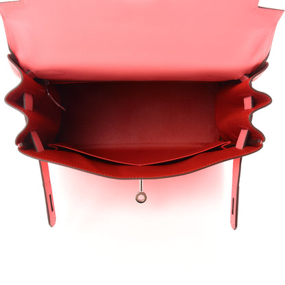 Hermes Evercolor Verso Kelly Retourne 28 Rose D'ete 5 of 11