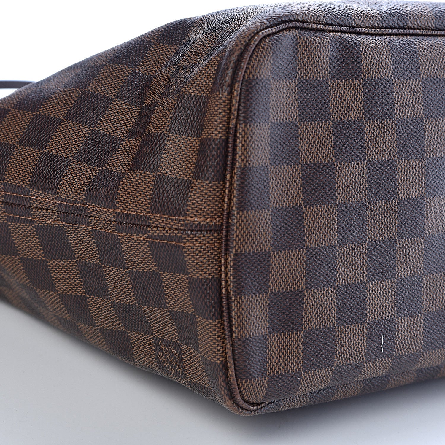 Louis Vuitton Damier Ebene Neo Neverfull MM Rose Ballerine 14 of 16