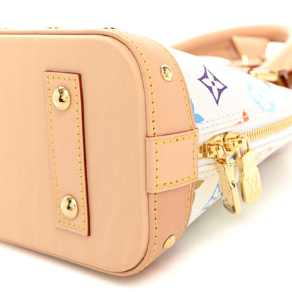 Louis Vuitton LV x TM Monogram Multicolor Alma BB White 9 of 9