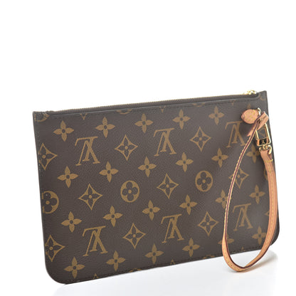 Louis Vuitton Monogram Neverfull MM GM Pochette 3 of 11